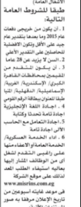 وظائف شركة مصر للتامين