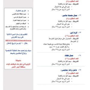 وظائف وزارة التضامن الاجتماعى