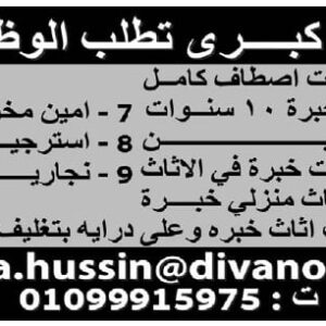 اعلان وظائف جريدة الوسيط الأسبوعية