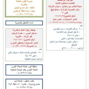 اعلان وظائف وزارة القوي العاملة