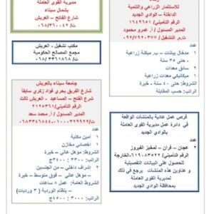 اعلان وظائف وزارة القوي العاملة