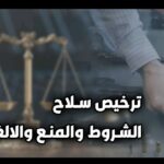 9 فئات حددها القانون لا يجوز لهم الحصول على ترخيص سلاح