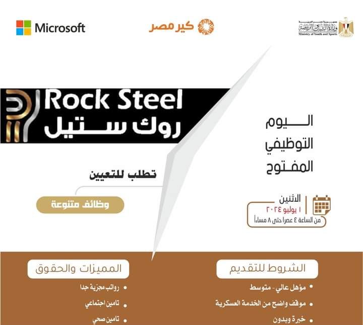وظائف وزارة الشباب والرياضة للمهندسين والاخصائين ومحاسبين ومندوبين وعمال وافرد امن