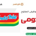 اعلان لشركة اندومي عمال ومحاسبين وفنيين وسائقين ومراقبين وإداريين وأخصائين 