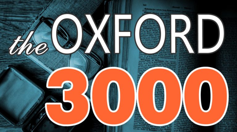 ملف أهم 3000 كلمة في اللغة الإنجليزية من جامعة Oxford