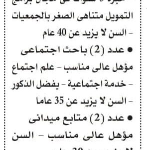 وظائف حكومية وزارة التضامن الاجتماعي المؤسسة العامة للتكافل الاجتماعي للمؤهلات العليا والدبلومات ومن غير مؤهل 