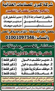 وظائف جريدة الأهرام والوسيط لجميع المؤهلات والتخصصات ومن غير مؤهل 2026 