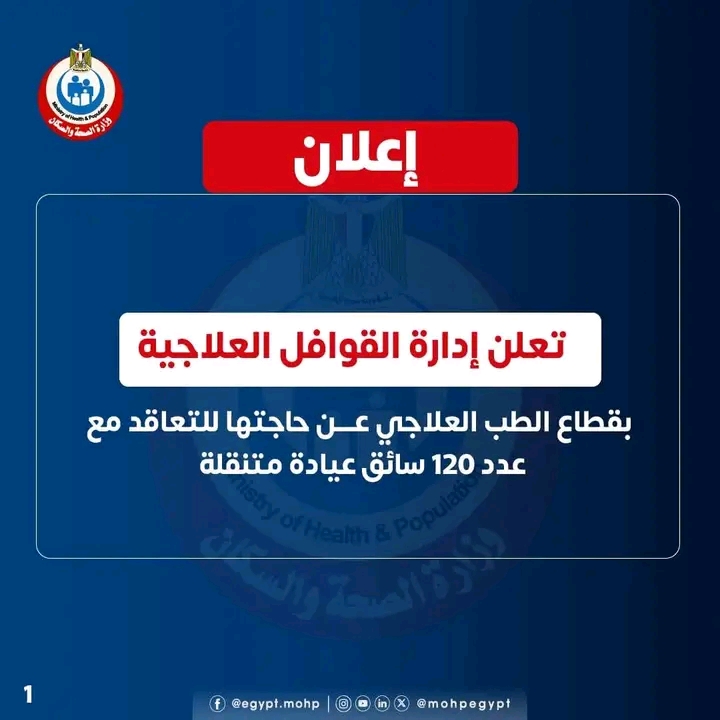 وظائف وزارة الصحة 2026 .. 120 فرصة عمل بالمحافظات والشروط وطريقة التقديم